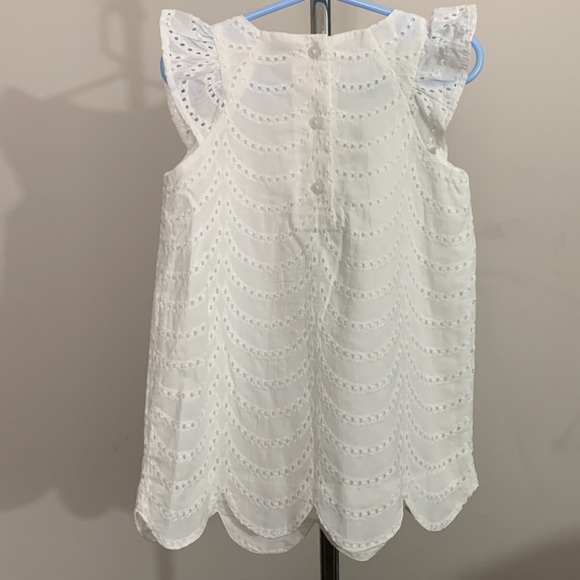 Janie and Jack EYELET DRESS Size: 2T NWOT - Picture 7 of 8